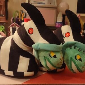 Beetlejuice Sandworm Adult Slippers X-Large Slippers